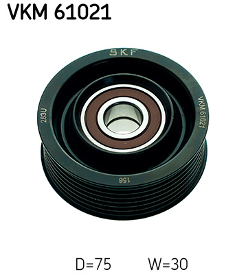 SKF VKM61021 Vezetőgörgő hosszbordásszíjhoz